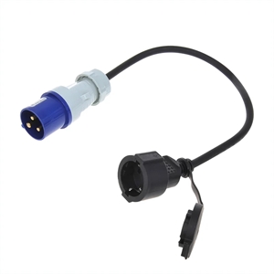 Adapterkabel Schuko honkontakt - CEE hankontakt