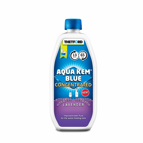 THETFORD AQUA KEM BLÅ KONCENTRERAD 0,8 L Lavendel