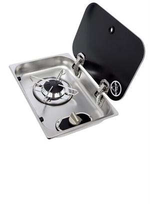 Spis med glas och ASO - 1-brännare