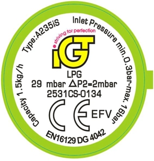 Regulator 2-steg med slangbrottssäkring för DK gasflaskor