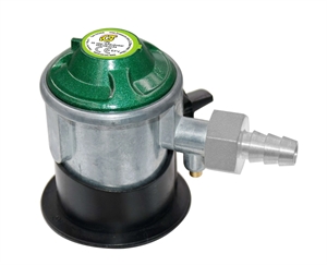 Regulator 2-stegs med slangbrottsskydd för DK gasflaskor