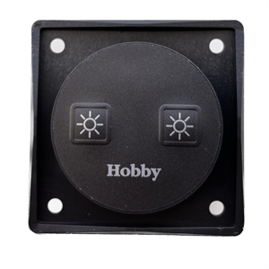 Kontakt tänd och släck till 2 lampor för Hobby