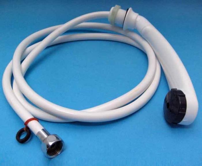 Duschset 2-ventilsventil vit SB