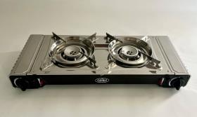 Camp 4 Gaspatronspis GOURMET 2 brännare med tändsäkring