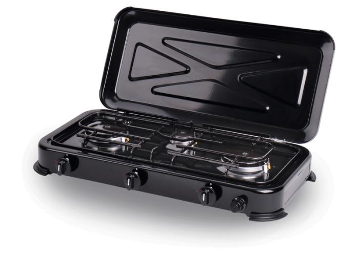 Camp4 Gasspis Mary, 3 brännare, 30 mbar med tändningsskydd