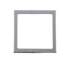 Täckram Till Presto 20000 1-faldig 62x62mm, silverkrom