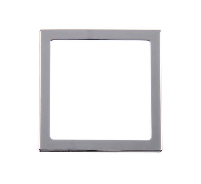 Täckram Till Presto 20000 1-faldig 62x62mm, silverkrom