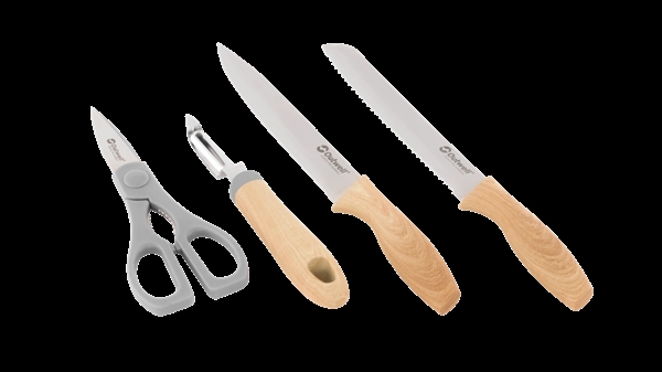 Outwell Chena knivset med skalkniv och sax